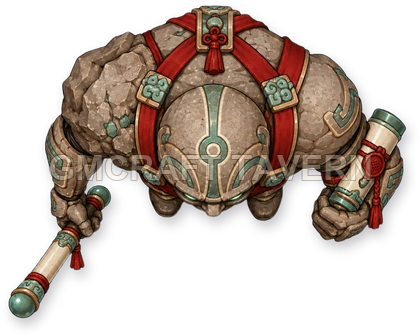 Treaty Messenger 05 top-down token preview