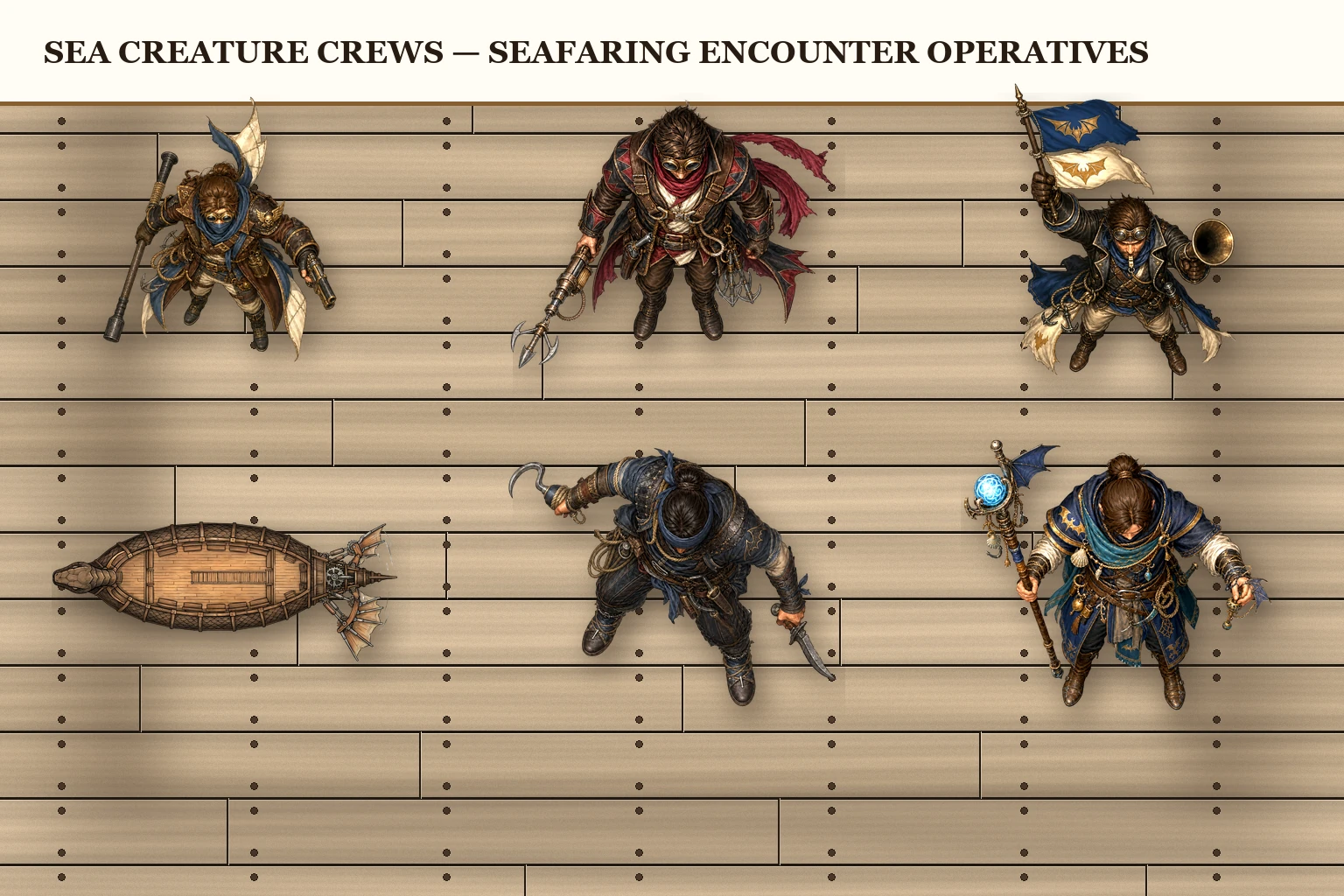 Sea Creature Crews product preview 1