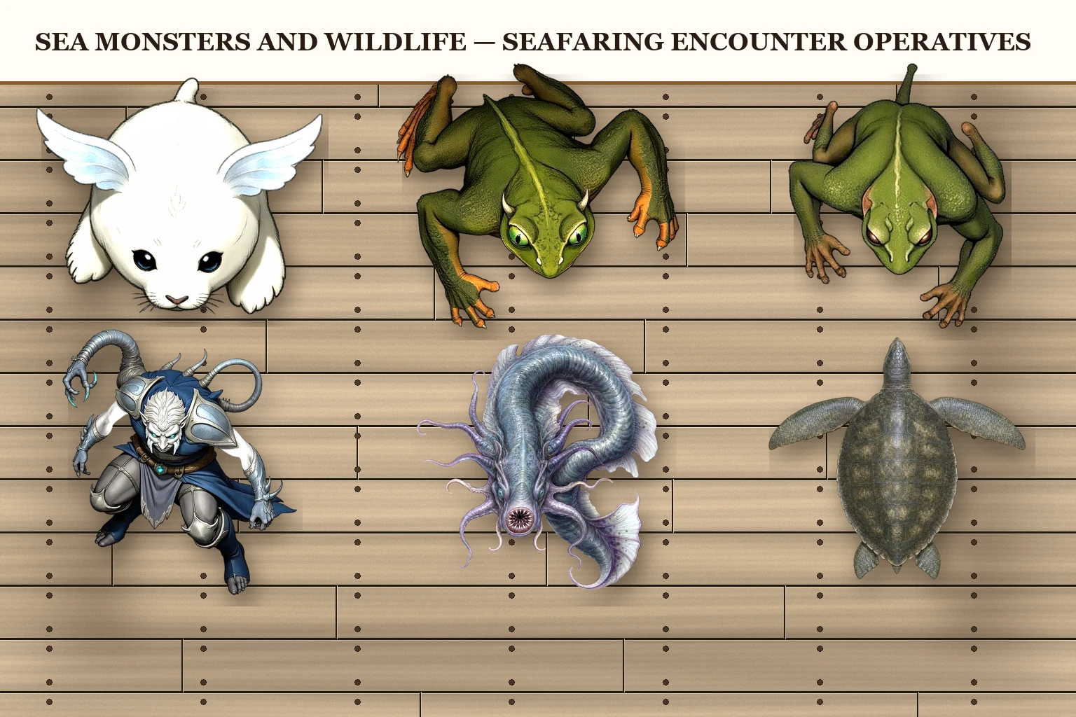 Sea Monsters And Wildlife product preview 1