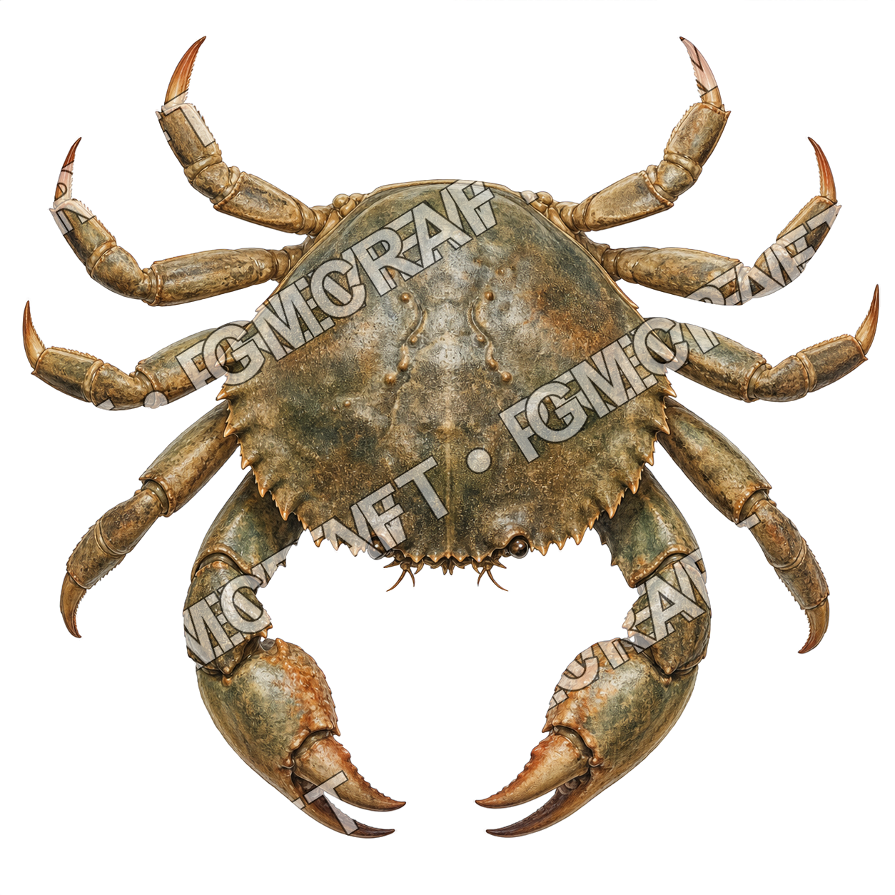 Giant Crab V03 top-down token preview