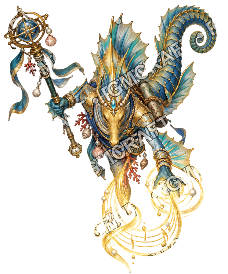 Seahorse Folk product preview 5