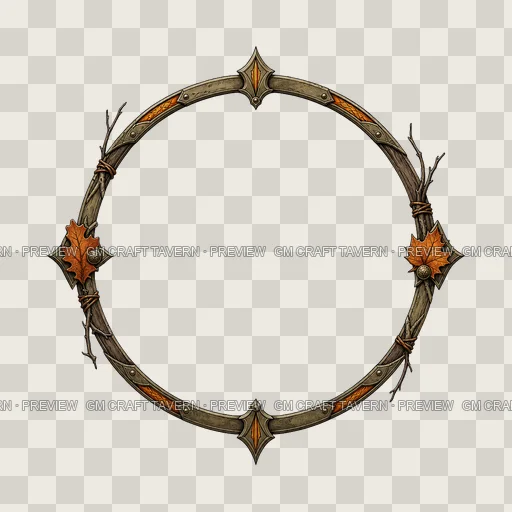 Border 25 top-down token preview