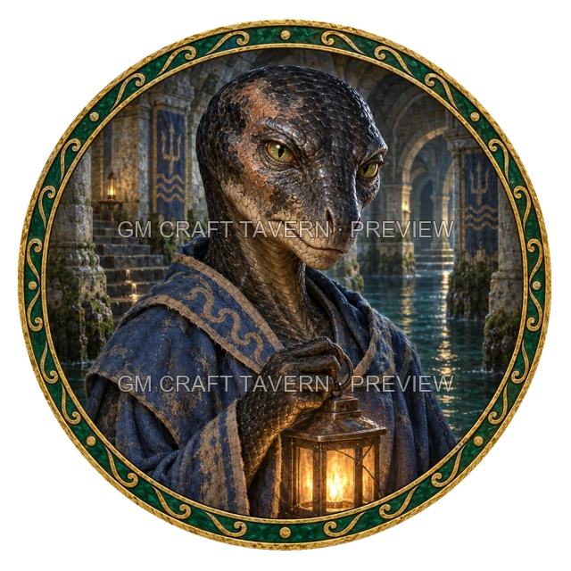 Aperçu du token vu du dessus de Urdan Reedvale - Clerc
