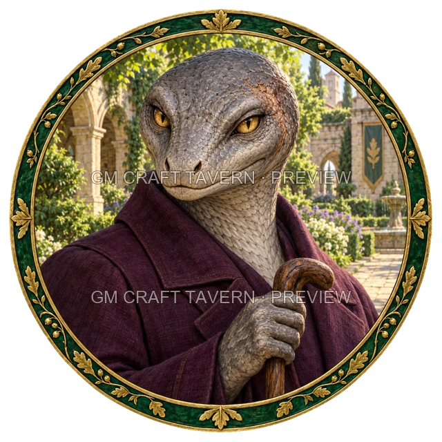 Aperçu du produit Serpentfolk Character Tokens 7