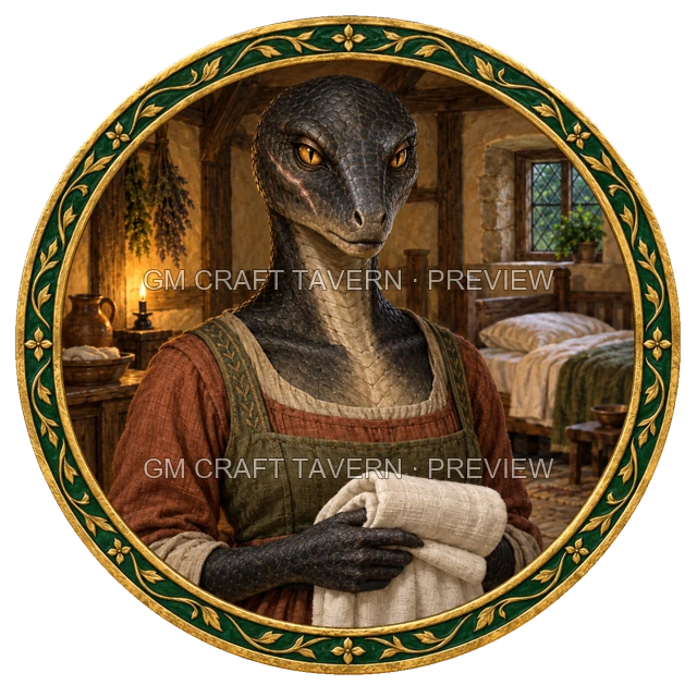 Durg Deepgrove - aperçu de token de guérisseur vu du dessus