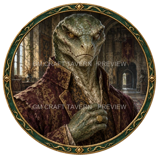 Aperçu du token vu du dessus Noble mort-vivant