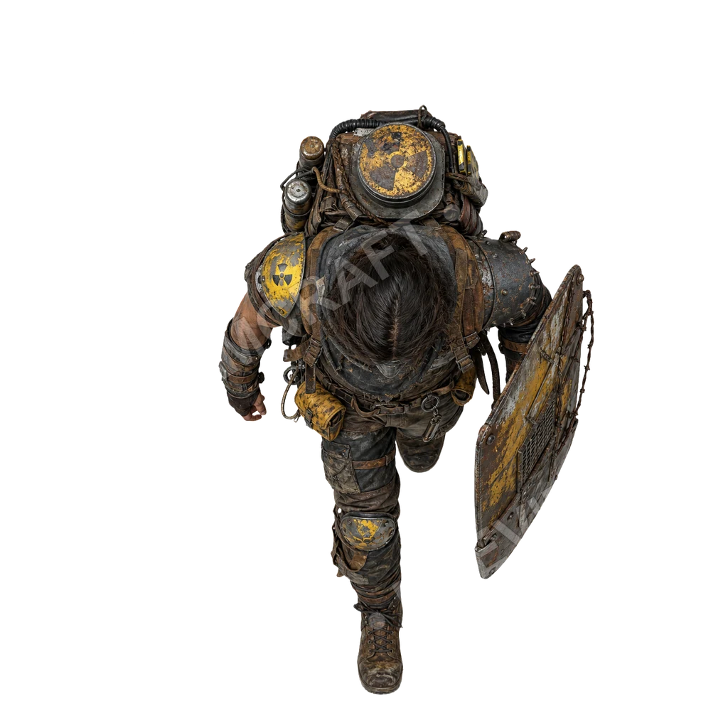 Settlement Militia 08 top-down token preview