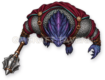 Shadowspawn - Cleric - battle chaplain top-down token preview