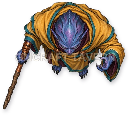 Shadowspawn - Monk - wandering ascetic top-down token preview