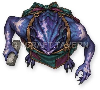 Shadowspawn - Blacksmith - blade repairer top-down token preview
