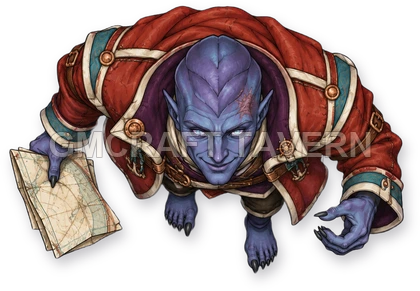 Shadowspawn - Sailor - old navigator top-down token preview