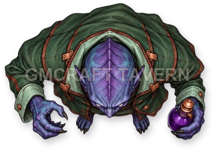 Shadowspawn - Poison Alchemist - Poison Alchemist top-down token preview