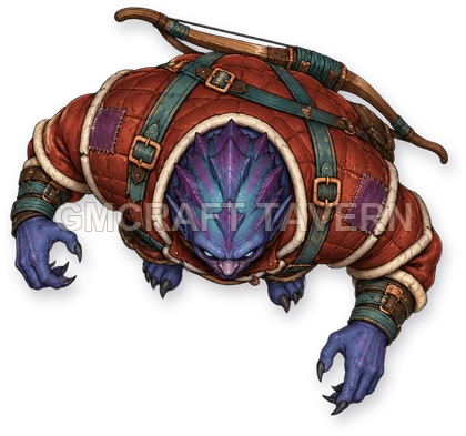 Shadowspawn - Beast Poacher - Beast Poacher top-down token preview