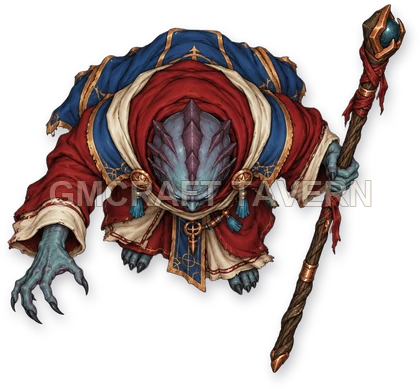 Shadowspawn - Undead Cultist - Undead Cultist top-down token preview
