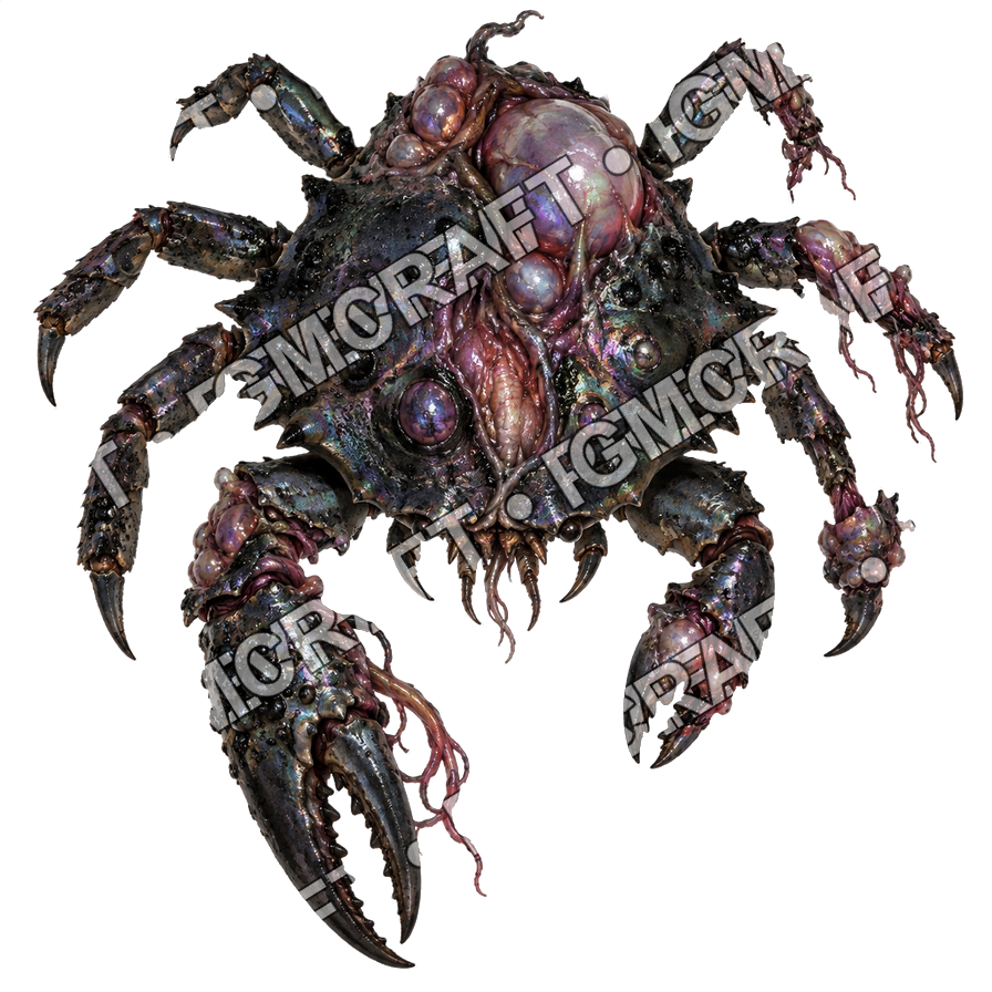 Pirate Ocean 0393 Host Crab Corruption Lens Topdown Token top-down token preview