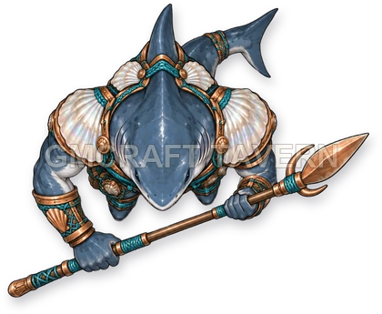Reef Lancer 01 top-down token preview