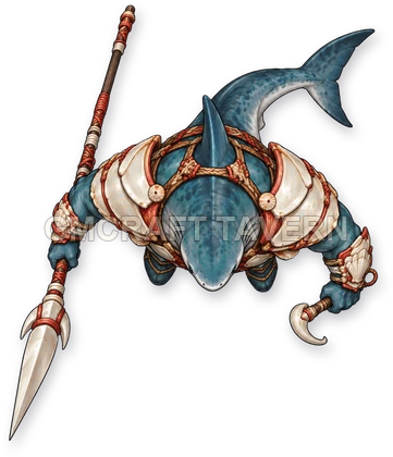 Reef Lancer 03 top-down token preview