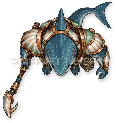 Shoal Reaver 05 top-down token preview