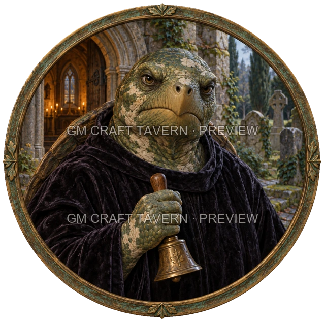 Aperçu du token vu du dessus de Durg Stonebrook - Barde