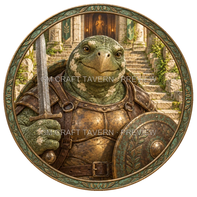Aperçu du produit Shellfolk Character Tokens 3