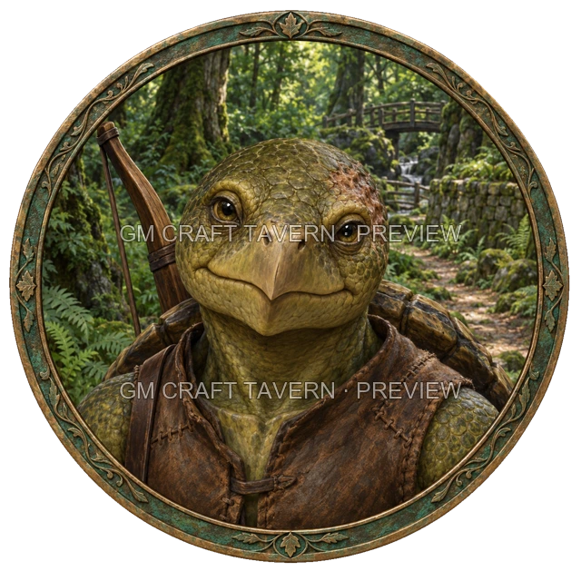 Aperçu du produit Shellfolk Character Tokens 6