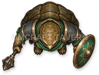 Aperçu du token vu du dessus de Urdan Mossridge - Paladin