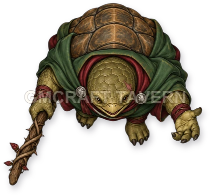 Aperçu du token vu du dessus de Varka Ironwell - Occultiste