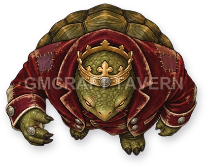 Varka Oakbend - aperçu de token de noble vu du dessus