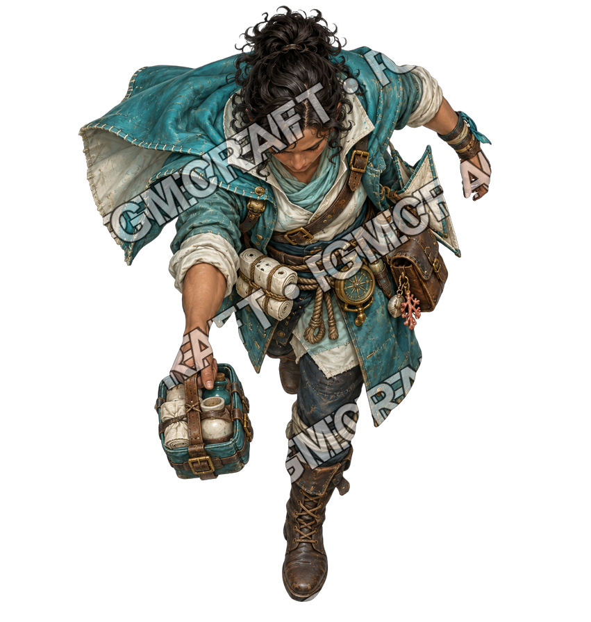 Pirate Ocean 0630 Triage Clinical Topdown Token top-down token preview