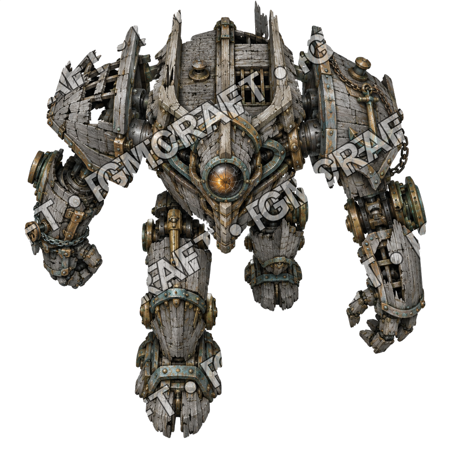 Pirate Ocean 0404 Hull Golem Broken Lens Topdown Token top-down token preview
