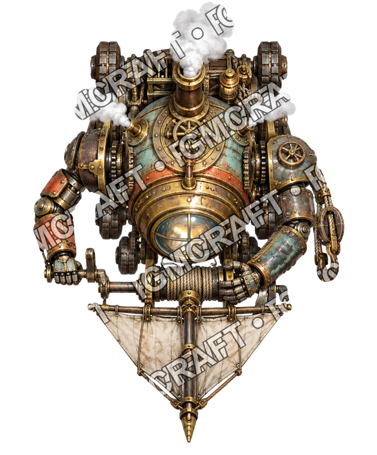 Pirate Ocean 0406 Reel Automaton Steam Lens Topdown Token top-down token preview