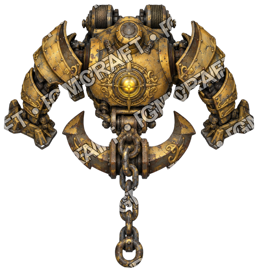 Pirate Ocean 0411 Anchor Sentinel Gold Lens Topdown Token top-down token preview