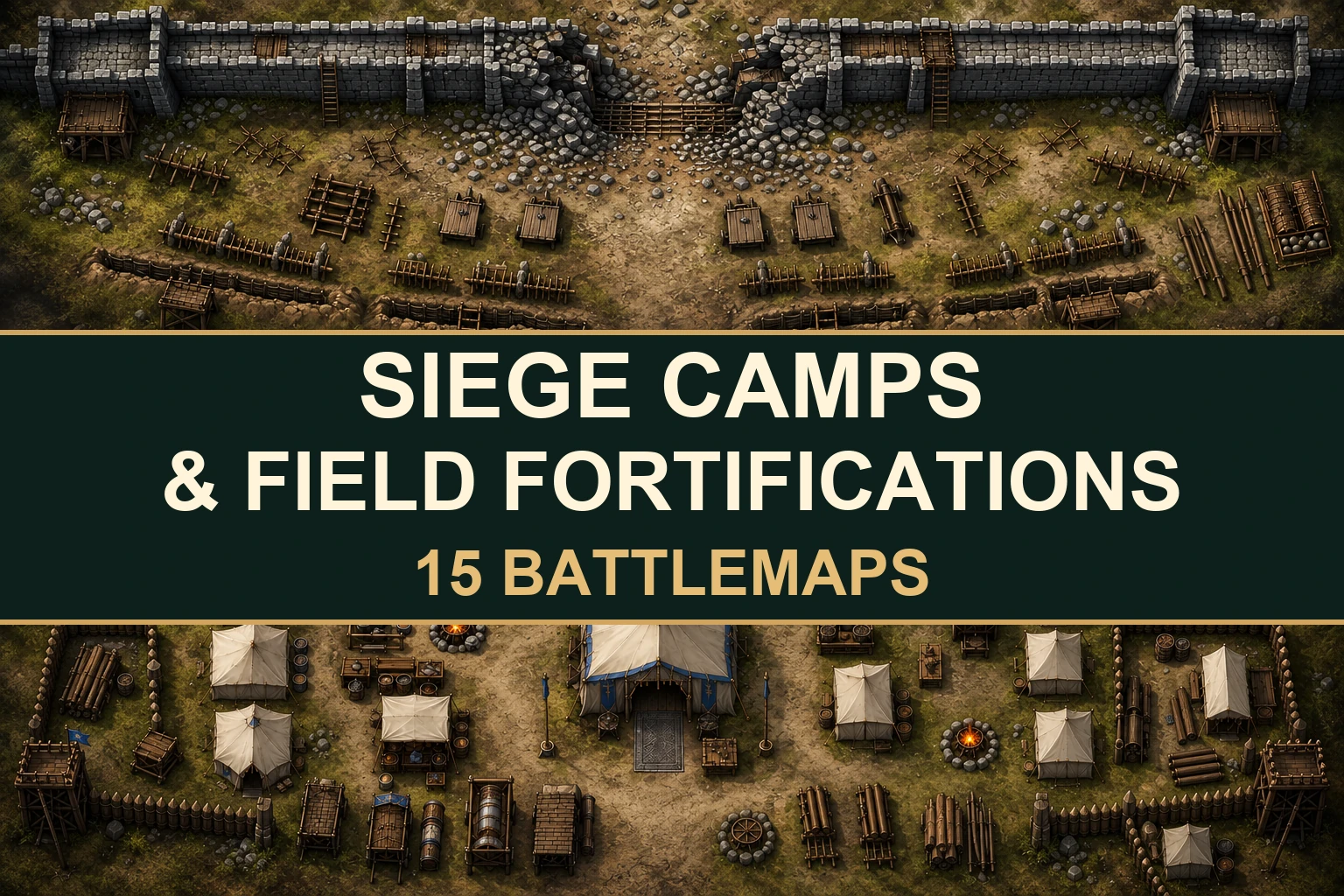 Siege Camps & Field Fortifications product preview