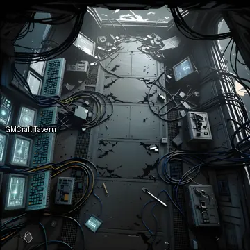 Abandonned rooms-wrecks 29 spaceship interior preview