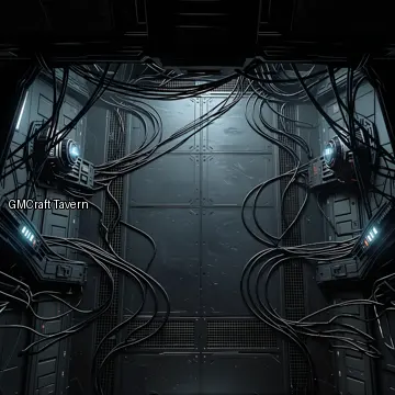 Abandonned rooms-wrecks 47 spaceship interior preview
