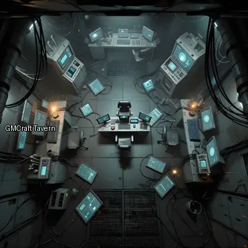 Abandonned rooms-wrecks 52 spaceship interior preview