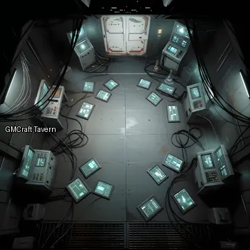 Abandonned rooms-wrecks 53 spaceship interior preview