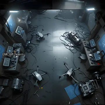 Abandonned rooms-wrecks 101 spaceship interior preview