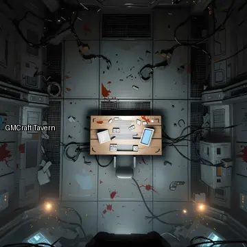 Abandonned rooms-wrecks 127 spaceship interior preview