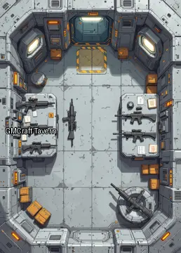 Armory 314 spaceship interior preview