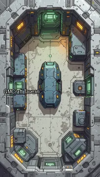 Bio 322 spaceship interior preview