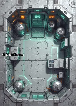 Bio 345 spaceship interior preview