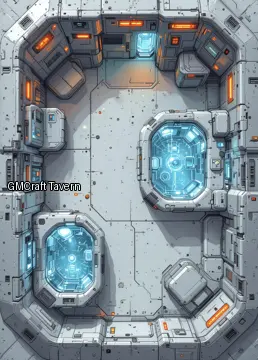 Bio 359 spaceship interior preview
