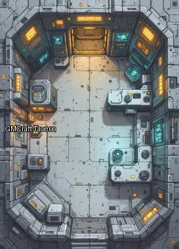 Bio 369 spaceship interior preview