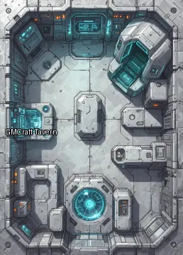 Bio 371 spaceship interior preview