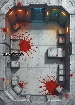 Bloody 423 spaceship interior preview