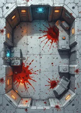 Bloody 434 spaceship interior preview