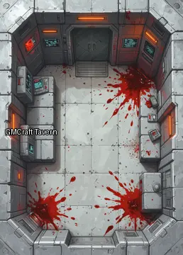 Bloody 451 spaceship interior preview
