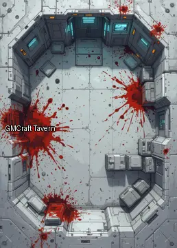 Bloody 458 spaceship interior preview
