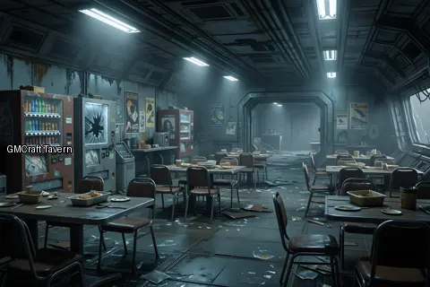 Break rooms 470 spaceship interior preview